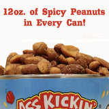 Ass Kickin' Habanero Honey Peanuts 12 oz Canister