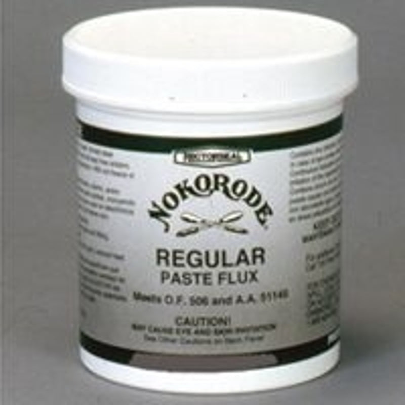 Nokorode 14010 Regular Flux, 4 oz, Paste, Tan