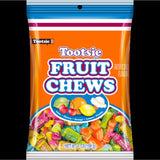 Tootsie Roll Fruit Chews Candy 7 oz, Pack of 8