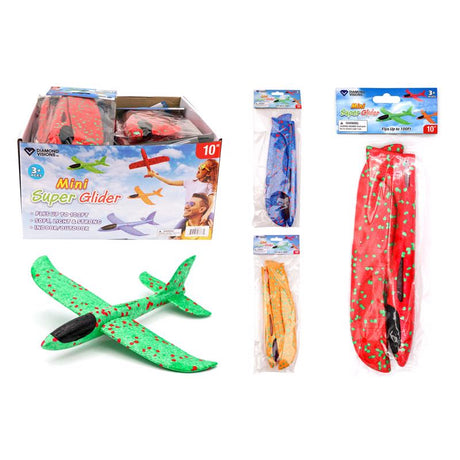 Diamond Visions Mini Super Glider Airplane Assorted, Pack of 24