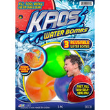 Kaos Water Bombs Assorted 3 pc, Pack of 12