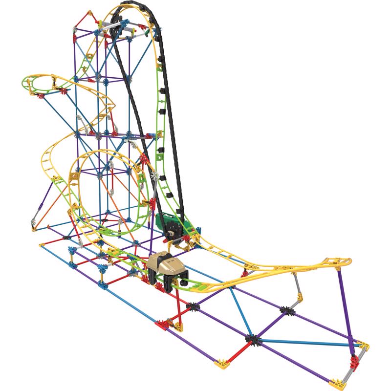 K'Nex Roller Coaster Building Set Toy 546 pc
