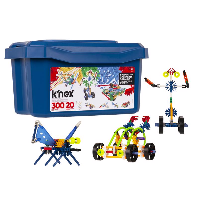 K'Nex Classic Fun Tub Building Set Toy 300 pc