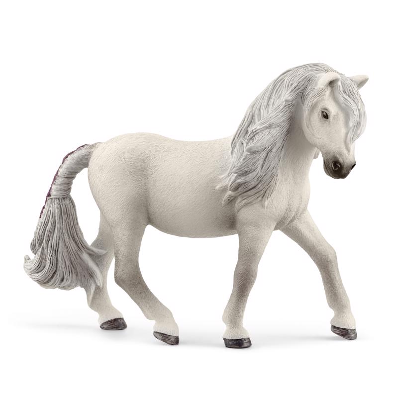 Schleich Iceland Pony Mare Horse Toy White, Pack of 5