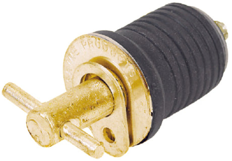 Moeller 0208831 1-1/4" Brass Drain Plug Turn-Tite