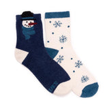 Muk Luks Women's Cozy Holiday One Size Fits Most Novelty Socks Assorted, Pack of 25