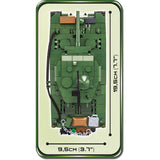 COBI Sherman M4A3E2 Block Set Green 720 pc