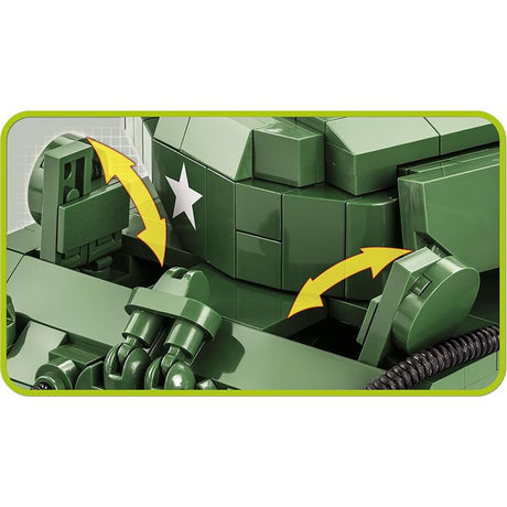 COBI Sherman M4A3E2 Block Set Green 720 pc