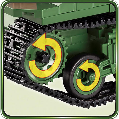 COBI Sherman M4A3E2 Block Set Green 720 pc
