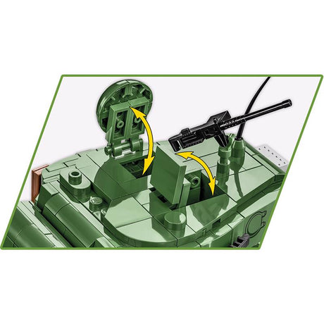 COBI M26 Pershing Tank Block Set Green 904 pc