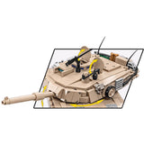 COBI M1A2 Abrams Tank Block Set Cream 975 pc