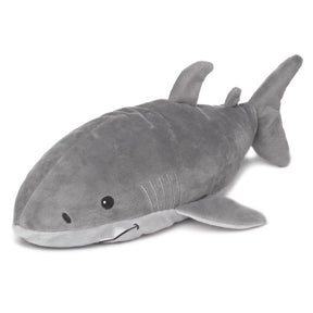 Warmies Shark Stuffed Animals Gray
