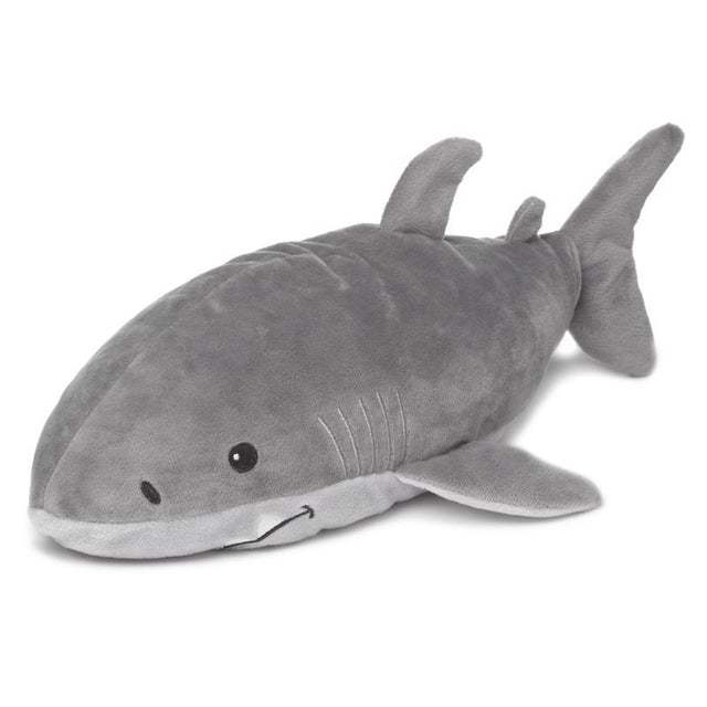 Warmies Shark Stuffed Animals Gray