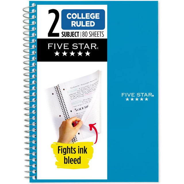 Five Star Mead 6 in. W X 10 in. L College Ruled Wire Bound Assorted Notebook, Pack of 12