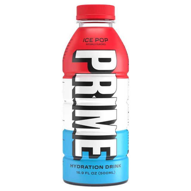 Prime Hydration Ice Pop Beverage 17, Pack of 12