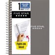 Five Star Mead 5 in. W X 7 in. L College Ruled Wire Bound Assorted Notebook, Pack of 12