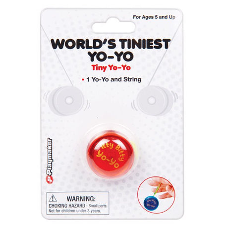 World's Tiniest Tiny Yo-Yo Toy Assorted