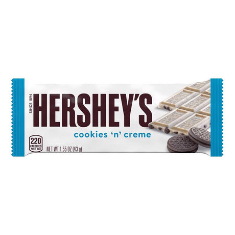 Hershey's White Chocolate Candy Bar 1.55 oz, Pack of 36