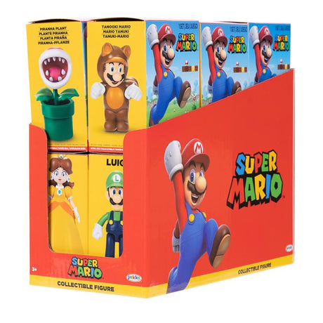 Nintendo Super Mario Assorted Figure Multicolored, Pack of 24