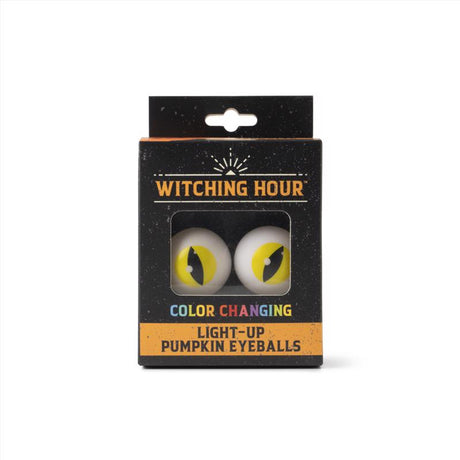 Witching Hour LED Light-Up Eye Pumpkin Accessory 1 pk, Pack of 18