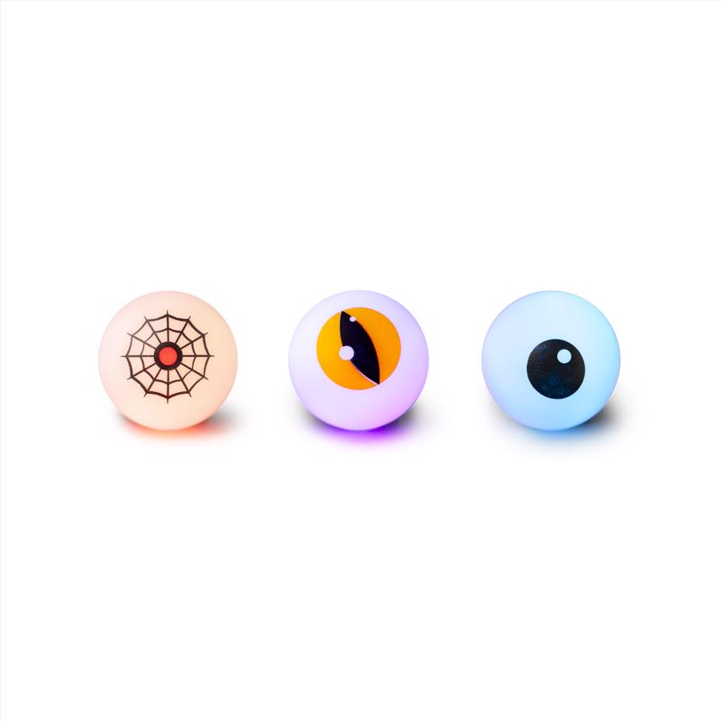 Witching Hour LED Light-Up Eye Pumpkin Accessory 1 pk, Pack of 18