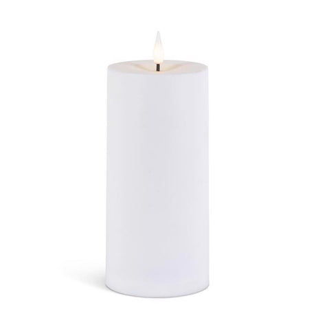 Gerson White No Scent LED Flameless Flickering Candle