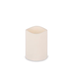 Gerson Bisque No Scent LED Flameless Flickering Candle, Pack of 4