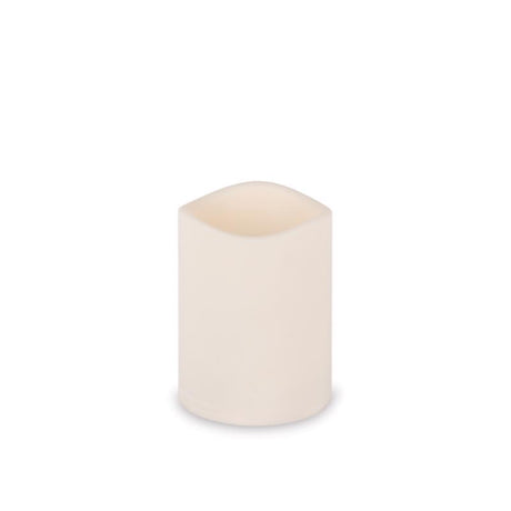 Gerson Bisque No Scent LED Flameless Flickering Candle, Pack of 4