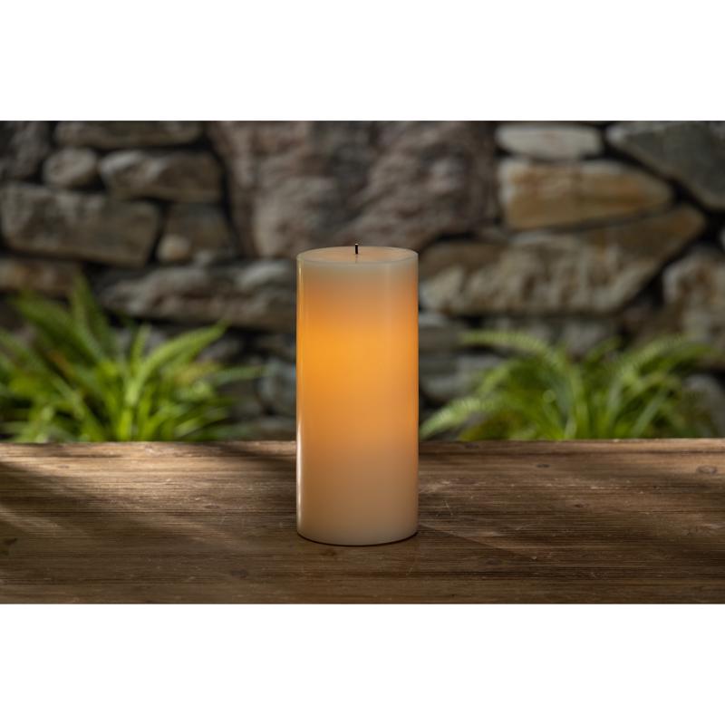 Gerson Bisque No Scent Flameless Flickering Candle, Pack of 6