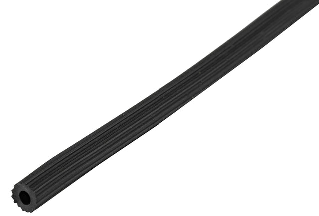 M-D 14157 Spline, 0.125 in D, 25 ft L, Vinyl, Black, Round