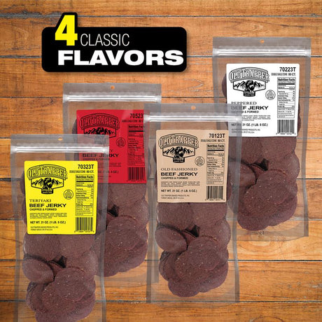 Old Trapper Double Eagles Teriyaki Beef Jerky 21 oz Pouch