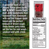 Old Trapper Double Eagles Hot and Spicy Beef Jerky 21 oz Pouch