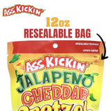 Ass Kickin' Jalapeno Cheddar Pretzels 12 oz Bagged