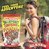 Ass Kickin' Jalapeno Cheddar Pretzels 12 oz Bagged