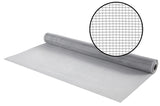 M-D 14108 Screen Mesh, 7 ft L, 3 ft W, Aluminum, Bright