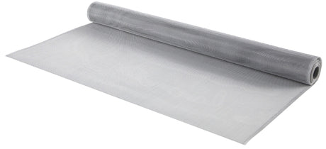M-D 14108 Screen Mesh, 7 ft L, 3 ft W, Aluminum, Bright