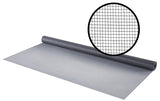M-D 14117 Screen Mesh, 25 ft L, 3 ft W, Fiberglass, Silver Gray