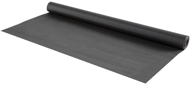 M-D 14143 Sun Screen Mesh, 7 ft L, 3 ft W, Fiberglass, Charcoal