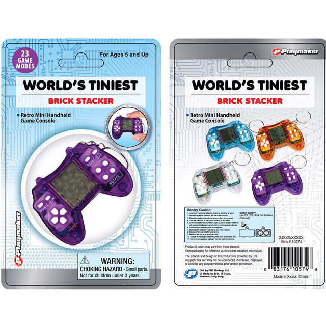 Playmaker Toys World Tiniest Brick Stackers Assorted