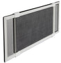 M-D 14186 Window Screen, 20-1/8 in L, 20 to 37 in W, Aluminum/Fiberglass, White