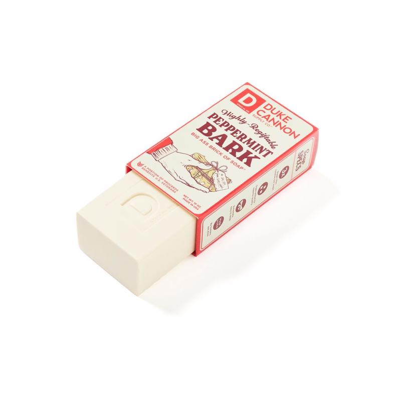 Duke Cannon Holiday Peppermint Bark Peppermint Bark Scent Bar Soap 10 oz 1 pk