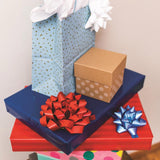 Hennessy Gift Wrap Repeat-A-Bow Pink Gift Bows, Pack of 4