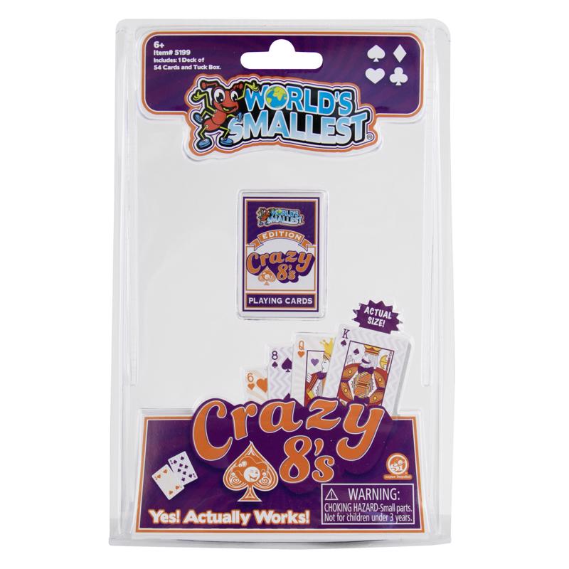 World's Smallest Classic Card Game Multicolored 55 pc