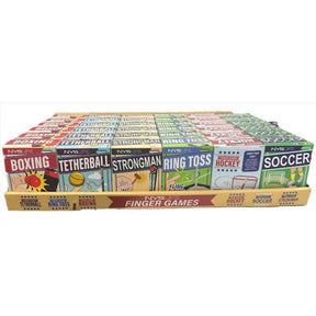 NYS Life Assorted Sports FInger Games Assorted, Pack of 36