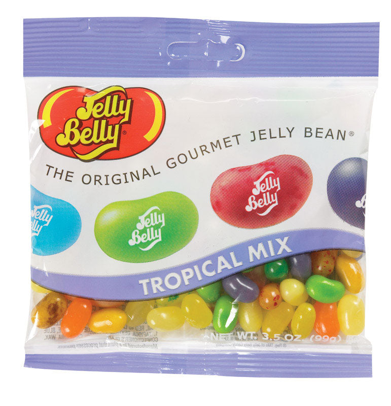 Jelly Belly Tropical Mix Jelly Beans 3.5 oz, Pack of 12
