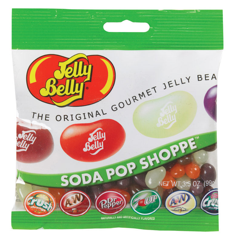 Jelly Belly Soda Pop Shoppe Jelly Beans 3.5 oz, Pack of 12