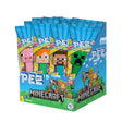 PEZ Minecraft Assorted Candy and Dispenser 0.58 oz, Pack of 12