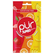 PUR Jumbo Sugar Free Strawberry/Banana/Orange Chewing Gum 1 pk 2.9 oz, Pack of 10