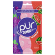PUR Jumbo Sugar Free Grape/Bubblegum/Watermelon Chewing Gum 1 pk 2.9 oz, Pack of 10