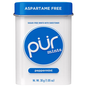 PUR Peppermint Mints 1.05 oz, Pack of 12